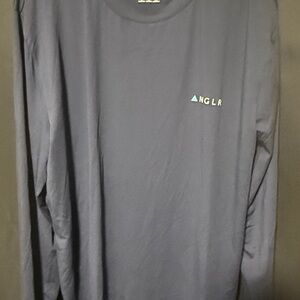 Men's ANGLR Long Sleeve Navy Tee